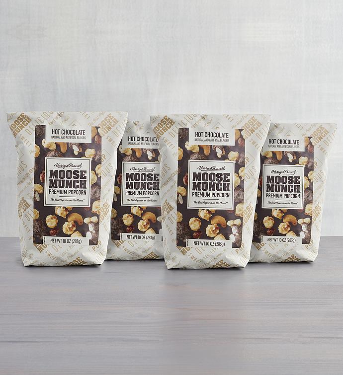 Moose Munch® Premium Popcorn - Hot Cocoa 4-Pack